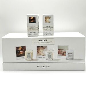 5x Set Maison Margiela Candle & Perfume By The Fireplace Lazy Sunday Bubble Bath